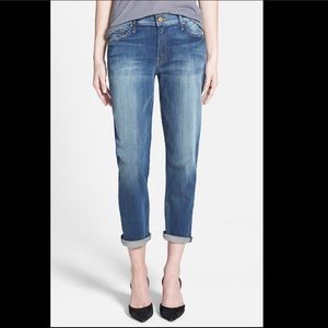 MOTHER ‘The Drop Out’ in Tequila Truth jeans